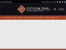 Tablet Screenshot of mcgowanhood.com